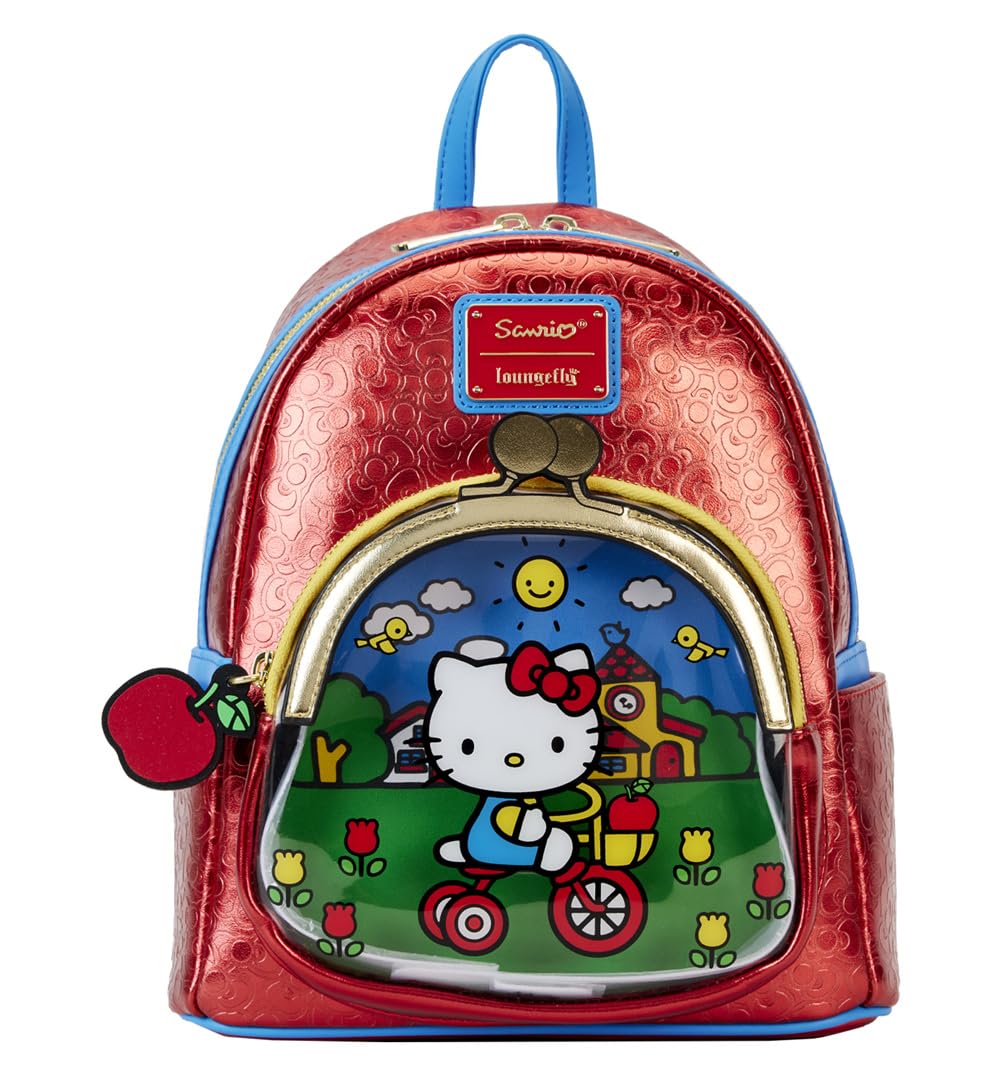 Loungefly Sanrio Hello Kitty 50th Anniversary Coin Bag Mini Backpack