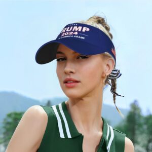 Stylish 2024 Save America Again Visor Cap Sun Hat for Women Men Teens for Sport Beach Tennis Golf Running Hiking Adjustable Cap