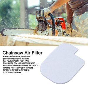 10Pcs Cotton Air Filter, High Accuracy Replacement Chainsaws Air Filter, for Poulan P3314 P3314WS P3314WSA P3416