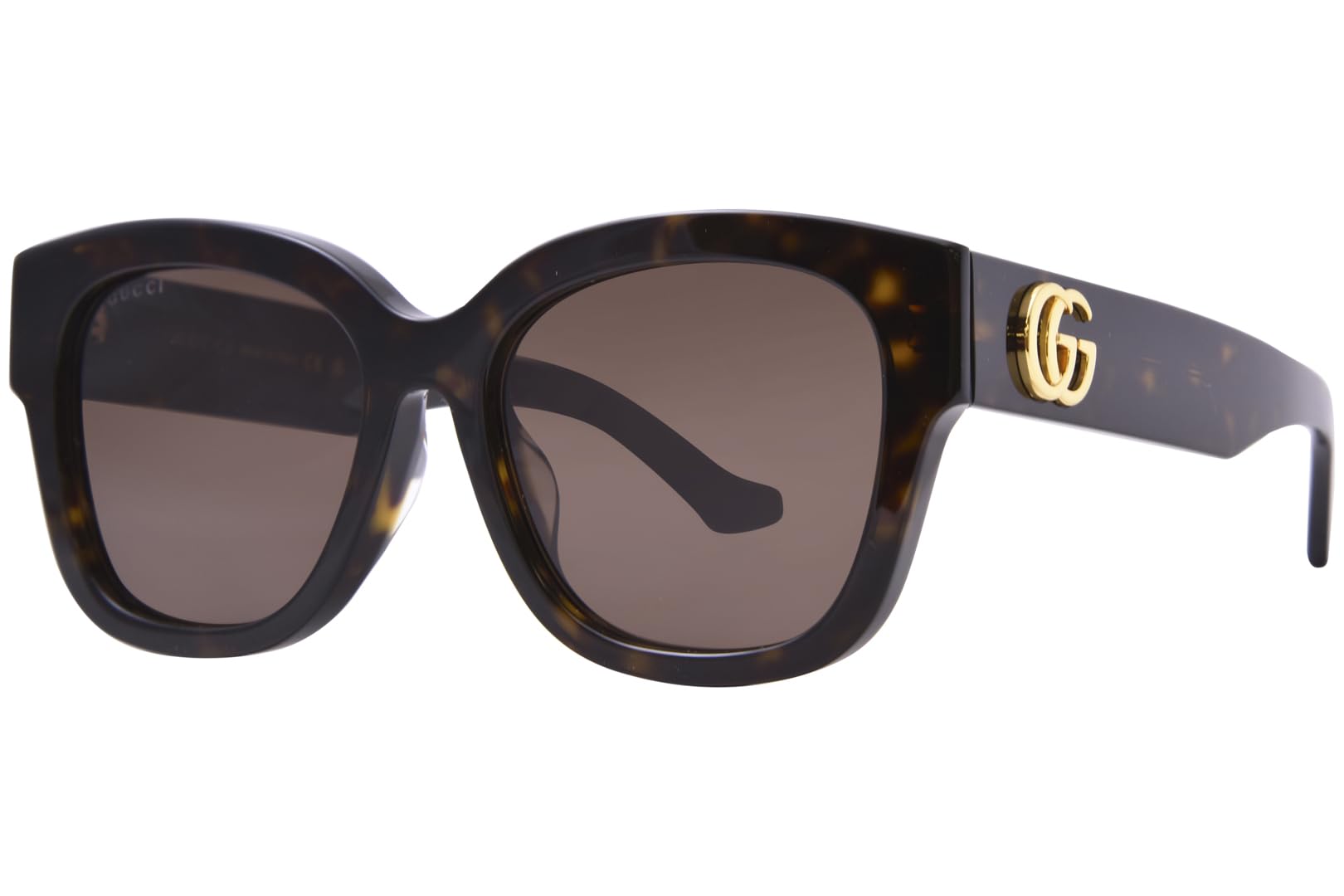 Gucci GG1550SK 002 Havana/Brown Square Woman's Sunglasses