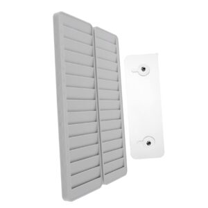 Tofficu 2pcs Material Card Rack Slot Pockets Cards Holder Attendance Card Rack Attendance Cards Holders Business Card Holder Attendance Cards Shelf Pp Greeting Card Office Dog