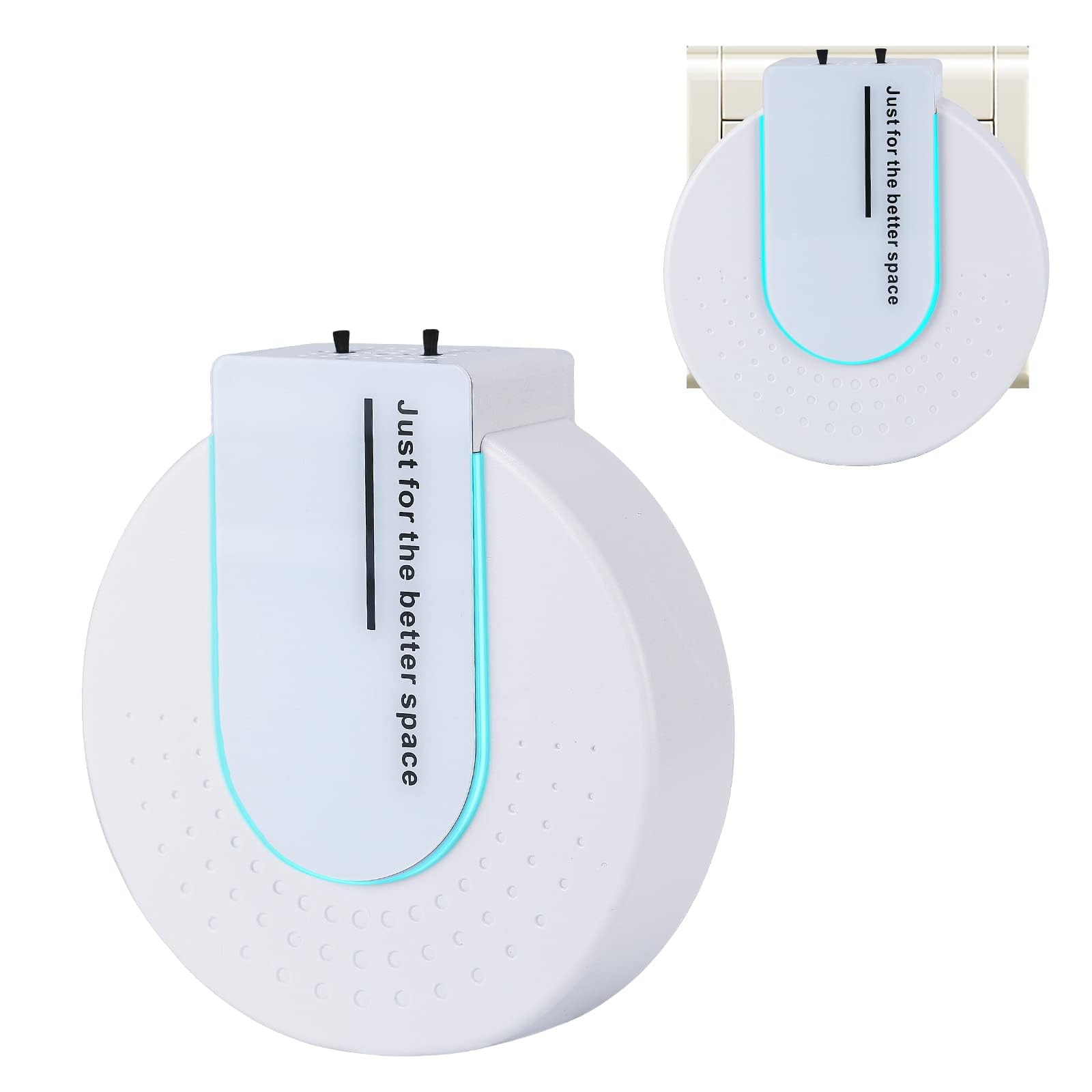 Negative Ion Plug-in, Home Portable Negative Ion Generator, Anion for Rooms With Odor and Smoke, Usually Used in Bedrooms, Pet Rooms, Toilets, Garages, Small Rooms.