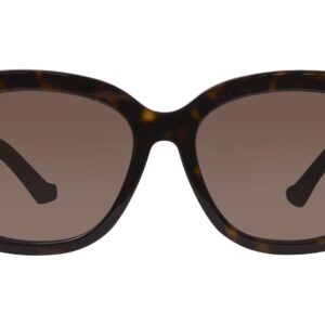 Gucci GG1550SK 002 Havana/Brown Square Woman's Sunglasses