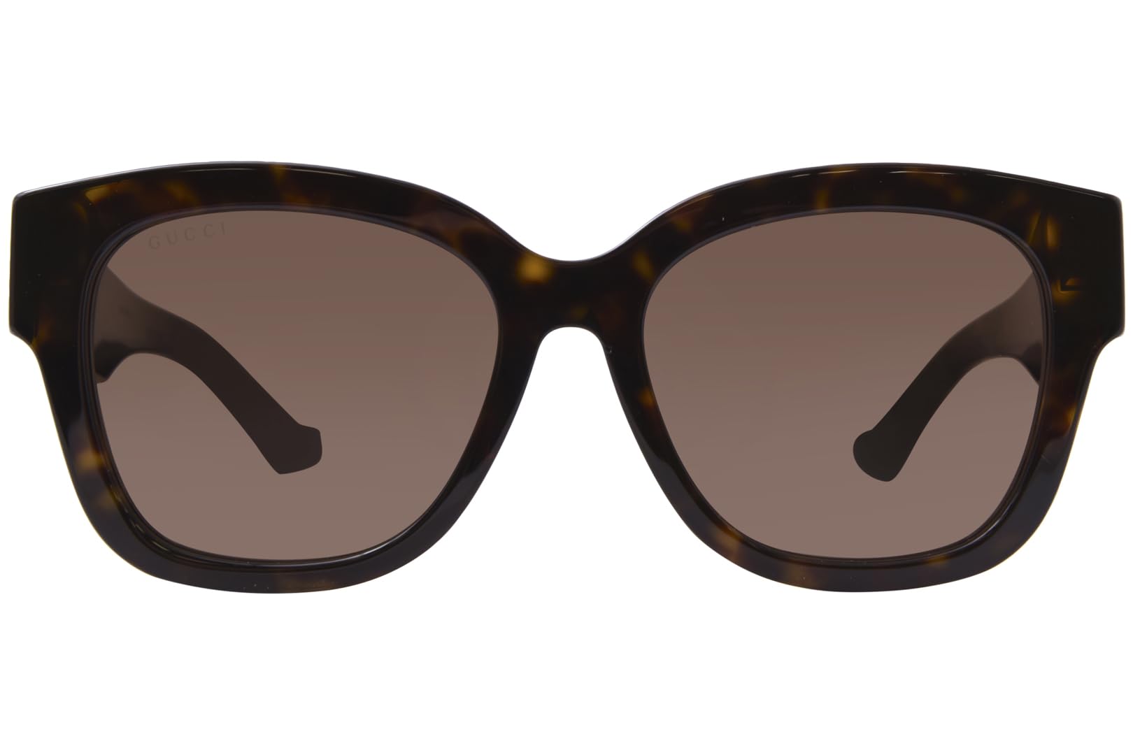 Gucci GG1550SK 002 Havana/Brown Square Woman's Sunglasses