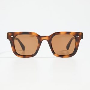 Chimi 04 Sunglasses, Tortoise, Print, Brown, Tan, One Size