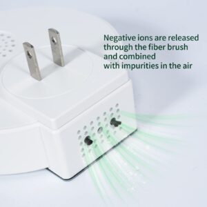 Negative Ion Plug-in, Home Portable Negative Ion Generator, Anion for Rooms With Odor and Smoke, Usually Used in Bedrooms, Pet Rooms, Toilets, Garages, Small Rooms.