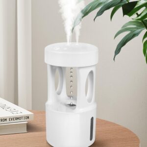 RooXchowla Anti Gravity Humidifier,Water Drop Humidifier ，Drip Drop Humidifier with Night Light,Rain Cloud Humidifierhigh-capacity Silent humidifier for Bedroom/Baby Nursery/Bathroom//Living Room.