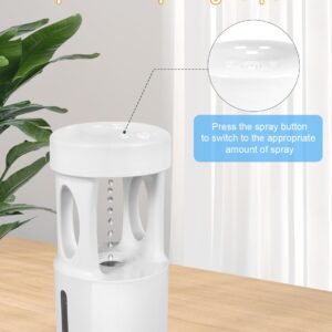 RooXchowla Anti Gravity Humidifier,Water Drop Humidifier ，Drip Drop Humidifier with Night Light,Rain Cloud Humidifierhigh-capacity Silent humidifier for Bedroom/Baby Nursery/Bathroom//Living Room.