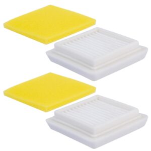 demjamr 2 pack a226002030 air filter with a226002040 pre cleaner, compatible with echo srm-2620 pro extreme ah262 brd-2620 c302 pas-2620 srm-3020 t302x lawn mower