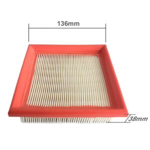 GardenP+ 261990 Air Filter Compatible with Hilti DSH700-X, DSH900 Replaces OEM 261990; Air Filter Compatible with Hilti Cut-Off Saw