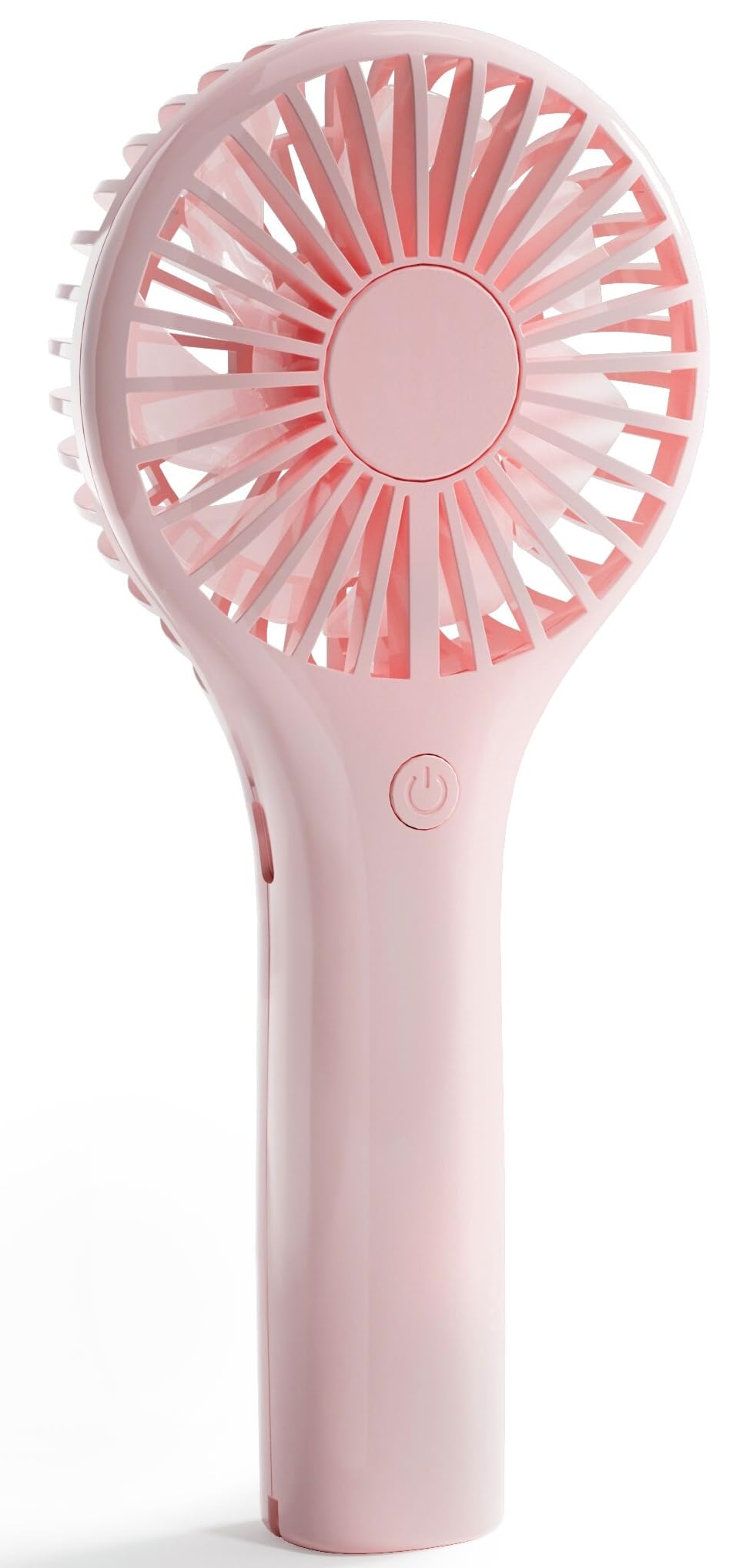 Edvision Handheld Fan, Portable Fan Mini Fan Powerful Hand Fan with 3 Speeds, USB Rechargeable Personal Fan, Makeup Lash Fan for Stylish Girls, Cute Small Pocket Fan for Travel/Outdoor/Home, Pink