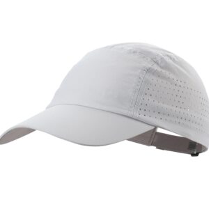 Connectyle Unisex Quick Dry Outdoor Sports Hat for Men Women UPF 50+ Cooling Run Cap Adjustable Baseball Fit Cap Light Grey