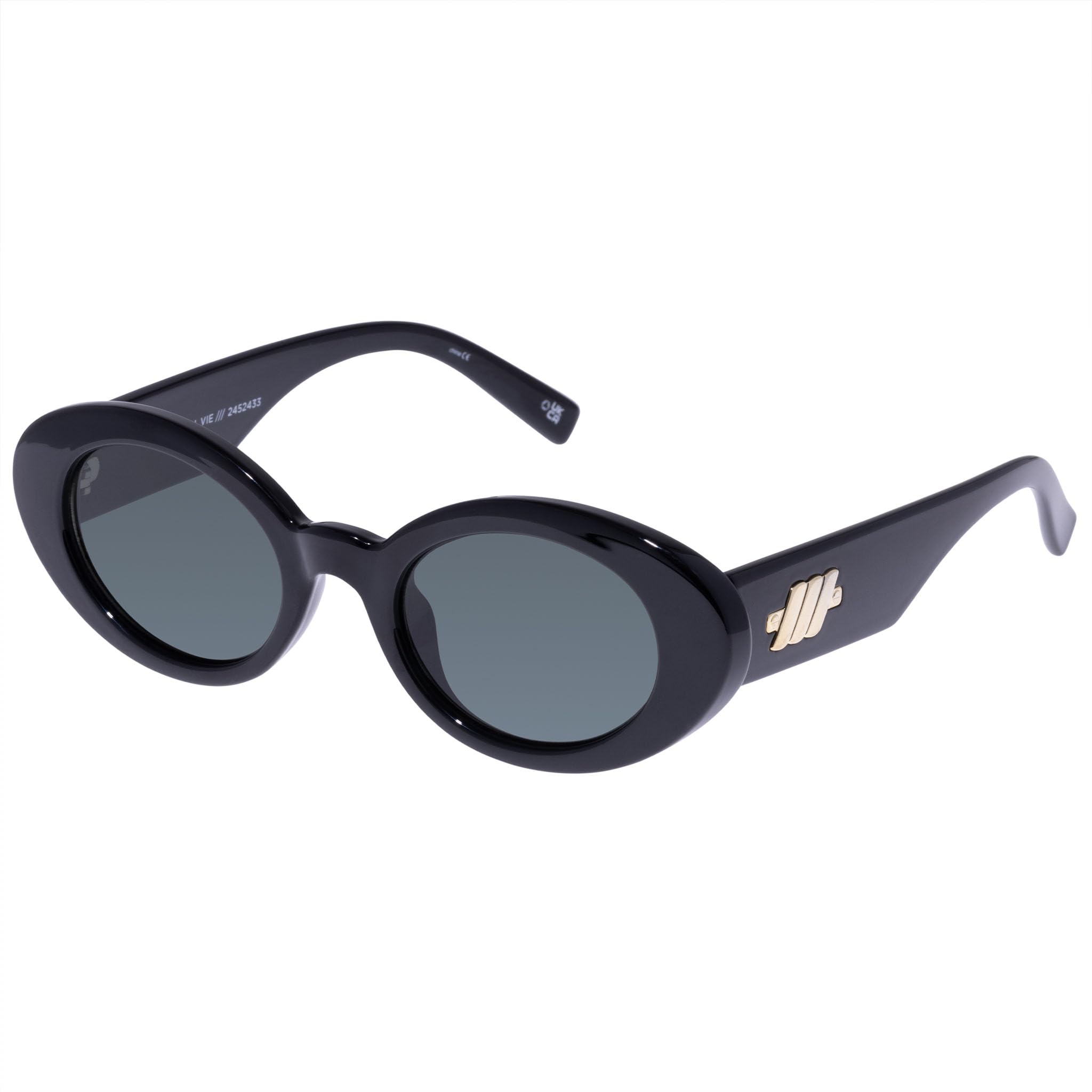 Le Specs Women's Nouveau Vie Sunglasses, Black, One Size