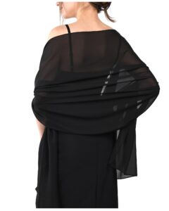 furtalk womens soft chiffon shawls and wrps for evening dresses wedding bridal elegant scarves