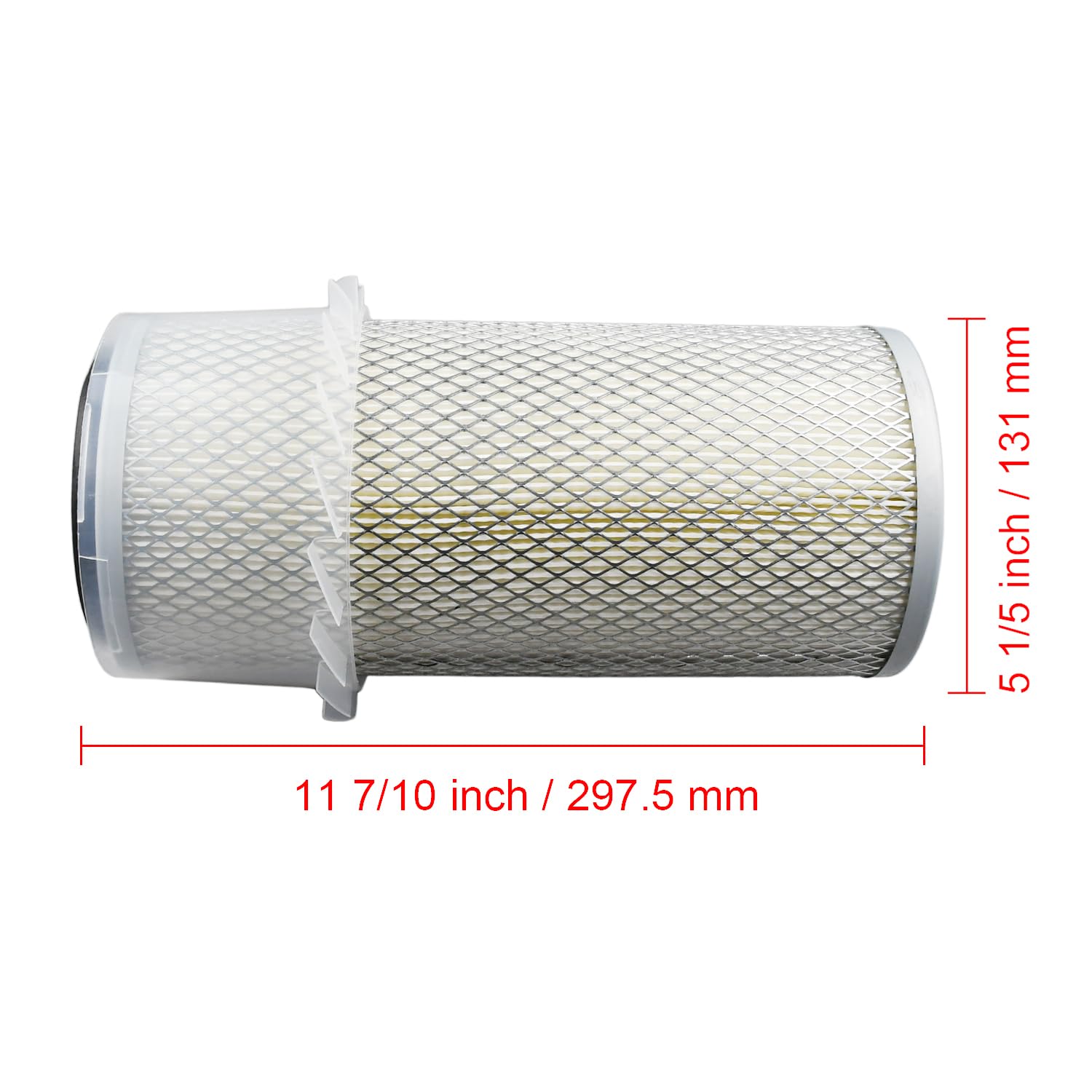 Manioiity Air Filter AT20728 AH19852 Compatible with John Deere 6598492 102-600 Loader 244E 244H 301 302 310 350 380 Bobcat Loader T140 T180 S130 S150 S160 S175 S185 S205 Replace 6598492 87704241