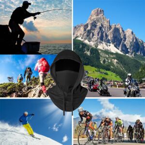 Balaclava Face Mask Sun UV Protection Hood Breathable Full Head Mask Face Cover for Men Women Cycling Skiing Fishing Black