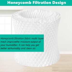 Gazeer Humidifier Replacement Filter Compatible with Canopy Bedside and Nursery Humidifier,Made with Wood Pulp, Paper Filter, 6-Pack