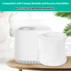 Gazeer Humidifier Replacement Filter Compatible with Canopy Bedside and Nursery Humidifier,Made with Wood Pulp, Paper Filter, 6-Pack