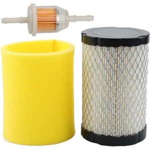 Drblawi Compatible with 796031 Air Filter with Pre Filter for Briggs Stratton 591334 594201 797704 John Deere MIU14395 MIU13038 Husqvarna YTA24V48 YTH18542 YTH2348 YTA22V46 YTH24V54 Z246 Z254 Mower