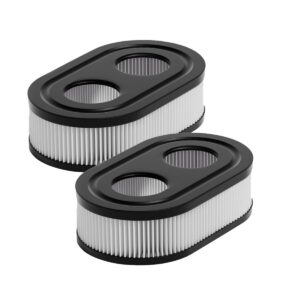 Firequasar 593260 Air Filter, Lawn Mower Air Cleaner Cartridge Filter 4247 5432 5432k 09P00 09P702 550E 500EX 550EX 625 575EX (2)