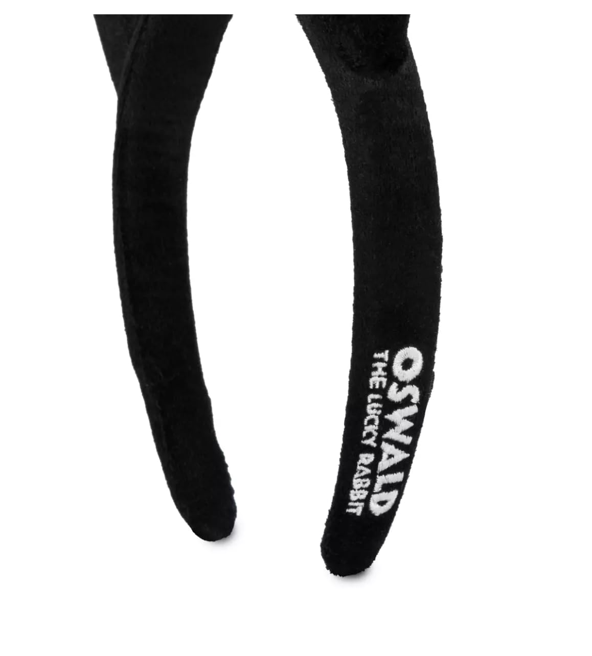 Disney Theme Park Merchandise D100 Oswald The Lucky Rabbit Ears Headband, Adult, Black, 400953767706