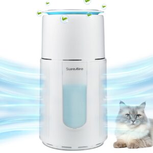 air purifiers for home pets, h13 hepa filter air cleaner for pets hair dander dust smoke odor, bladeless fan air purifier for home, office, bedroom