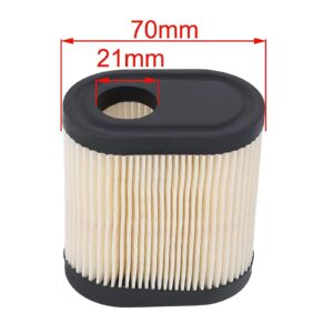 Drblawi Compatible with 36905 Air Filter for Toro Recycler 22 GTS 6.5HP 6.75HP 20016 20017 20018 Tecumseh Craftsman LEV100 LEV115 LEV120 OVRM65 OVRM10 20016 20017 20018 Lawn Mower 751-11122, Pack of 2