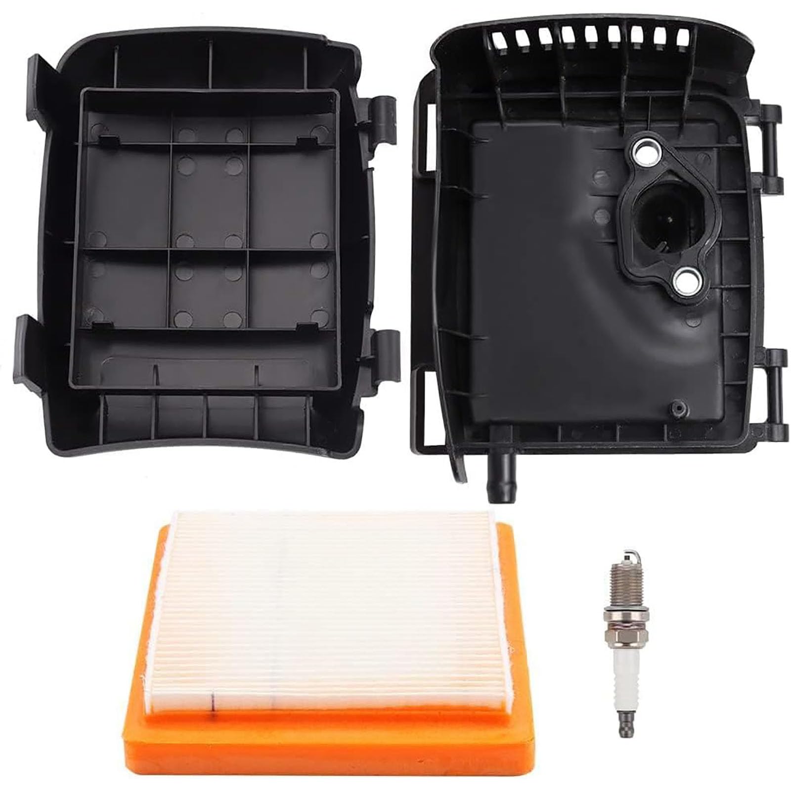 Drblawi Compatible with XT650 14-743-03-S Air Filter Cover Base Cleaner Kit for Kohler XT650 XT675 XT650-2031 XT675-2044 XT675-2075 Engine Toro 22" Recycler 20377 20378 Lawn Mower Engine Parts