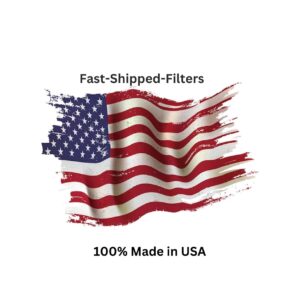 Fast-Shipped-Filters 3 Pack 20x25 Replacement Filter Pads Compatible with Dynamic Air Cleaner 20x25 Refill Blue