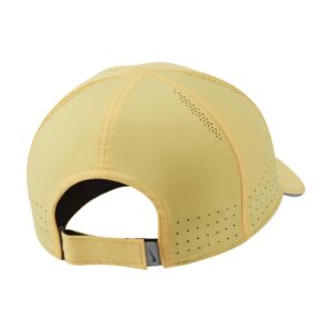 Nike Dri-FIT Aerobill Featherlight Perforated Adult Unisex Running Cap (US, Alpha, One Size, Citron Pulse)