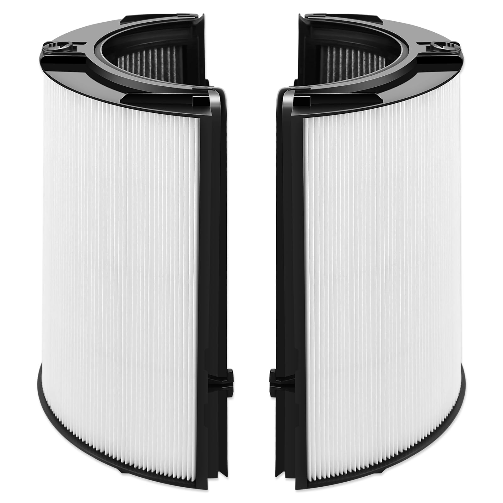 360°Combi 2 in 1 HEPA and Carbon Replacement Filter Compatible with Dyson TP06 HP06 PH02 PH01 PH03 PH04 HP09 TP09 HP07 TP07 TP10 HP10, H13 Grade True HEPA Replacement Filter, 1 Pack