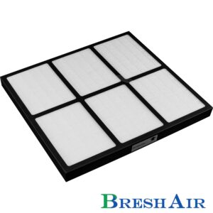 Breshair True HEPA Replacement Filter Compatible with Hunter Air Purifier 30940, fits Models 30402 30400 30398 30260 30255 30210 30058 30245 30244 30225 30216 30215 30214 30525 30401 36260 36395 37225