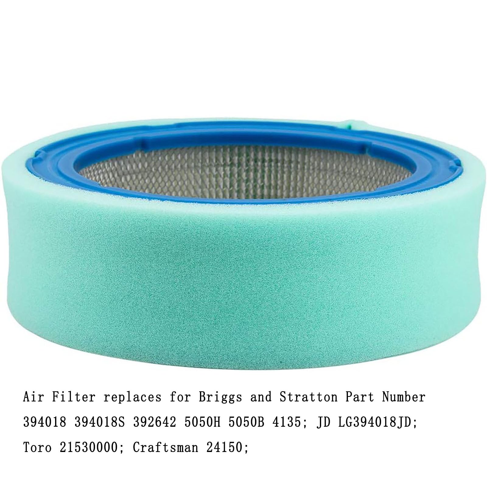 Drblawi Compatible with 394018S Air Filter With 272490 271271 Pre Cleaner for BS 394018 392642 30-101 100-131 5050H 5050B ROTARY 2777 Lawn Mower with Pre Filter Parts Kit