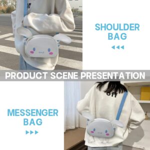 SYWHHA Kawaii Bag Cute Cartoon Wallet Anime Shoulder Bag Adjustable Shoulder Strap Girls Birthday Gifts