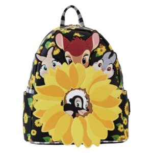 loungefly disney bambi sunflower friends mini backpack