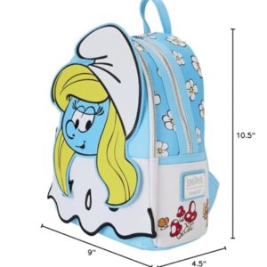 Loungefly LAFIG Smurfs Smurfette Cosplay Mini Backpack