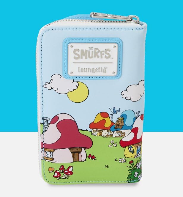 Loungefly The Smurfs Smurfette Zip Around Wallet