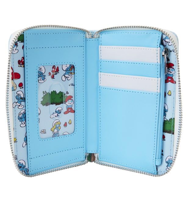 Loungefly The Smurfs Smurfette Zip Around Wallet