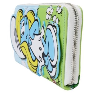 Loungefly The Smurfs Smurfette Zip Around Wallet