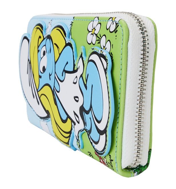 Loungefly The Smurfs Smurfette Zip Around Wallet