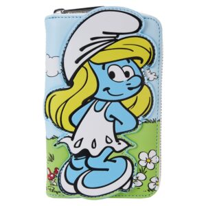 Loungefly The Smurfs Smurfette Zip Around Wallet