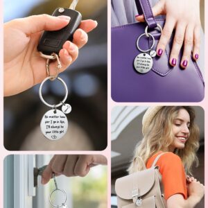 Mothers Day Gifts for Mom from Daughter - Personalized Mother's Day Gifts Bulk Keychain Gift for Women First Mom Funny Birthday Gift Ideas Gifts for New Mom Step Mom Mother in Law Kids Little Girl