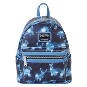 loungefly wb harry potter patronus collection mini-backpack, amazon exclusive