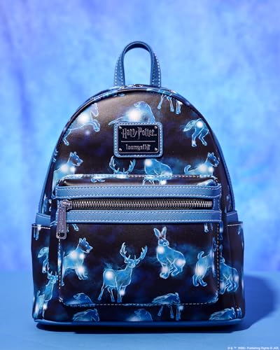 Loungefly WB Harry Potter Patronus Collection Mini-Backpack, Amazon Exclusive