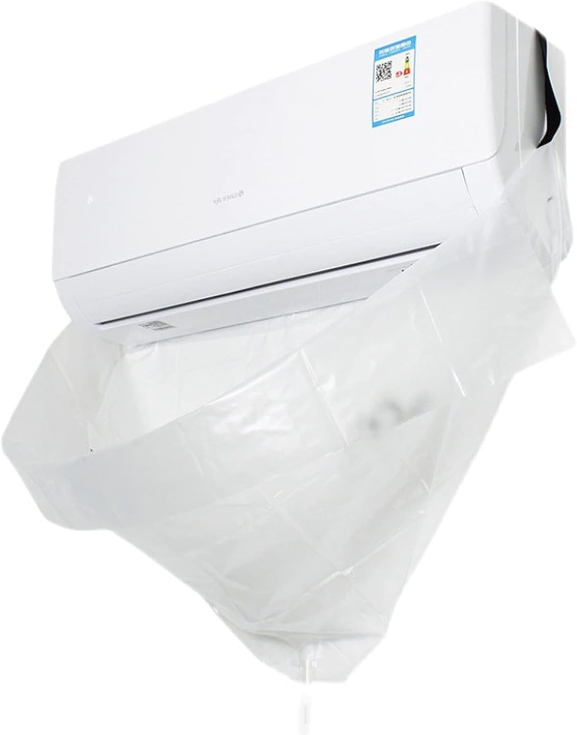 AC Waterproof Cleaning Cover Dust Washing Clean Protector Bib Bag wall mounted Air Conditioner Wash Hood with Water Pipe Split Air Conditioning System Cleaning Tools