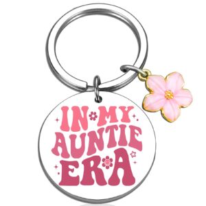 Auntie Gift Ideas Keychain Aunt Gifts from Niece Nephew Best Aunt Gift Mothers Day Birthday Christmas Gift For Aunt New Aunt