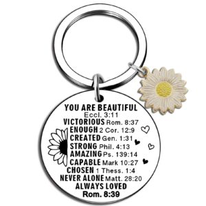 igvean christian gifts keychain for women bulk religious gifts bible verse gift inspirational christian gifts for female friends you are inspiration present christmas gifts for her