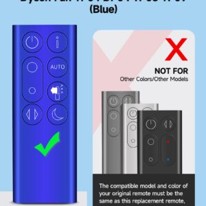 New Replacement Remote for Dyson TP04 DP04 TP06 TP09 Pure Cool Purifying Fan (Blue)