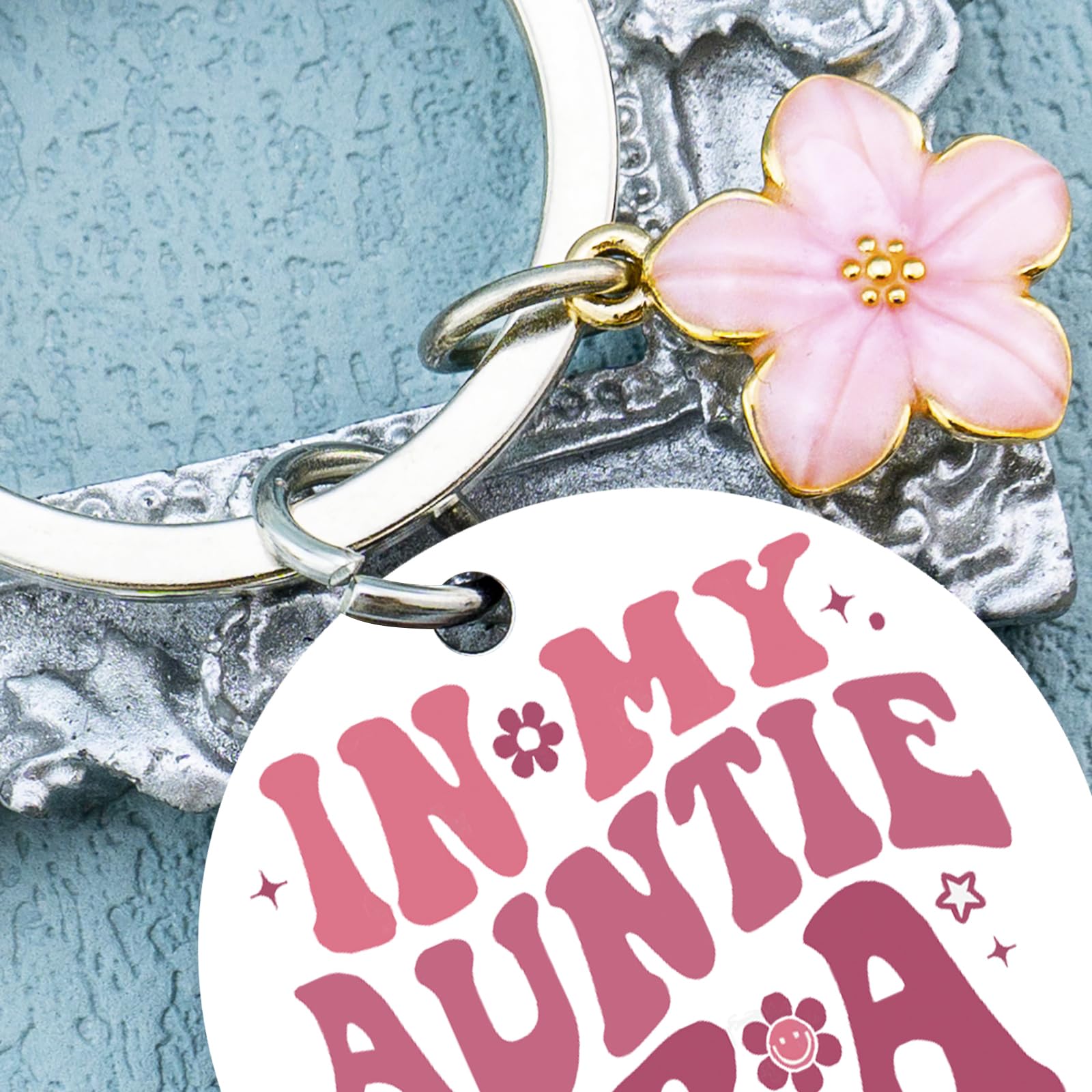 Auntie Gift Ideas Keychain Aunt Gifts from Niece Nephew Best Aunt Gift Mothers Day Birthday Christmas Gift For Aunt New Aunt