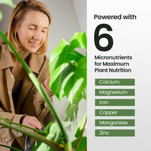 16oz Monstera Plant Food - Makes 96 Gallons of Monstera Fertilizer Indoor & Outdoor Use, Liquid Monstera Plant Fertilizer for Monstera Obliqua, Deliciosa & More, 6-2-4 NPK for Healthy Growth & Leaves